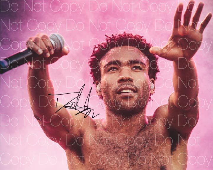 Childish Gambino Donald Glover signed Photo Poster painting 8X10 picture poster autograph RP