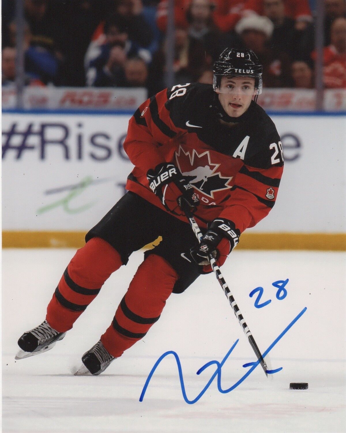 Team Canada Victor Mete Signed Autographed 8x10 NHL Photo Poster painting COA #10