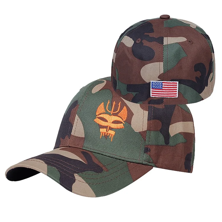 mens hip-hop hat back-sealed cotton baseball cap hip-hop hats punishment embroidery camouflage caps snapback hats