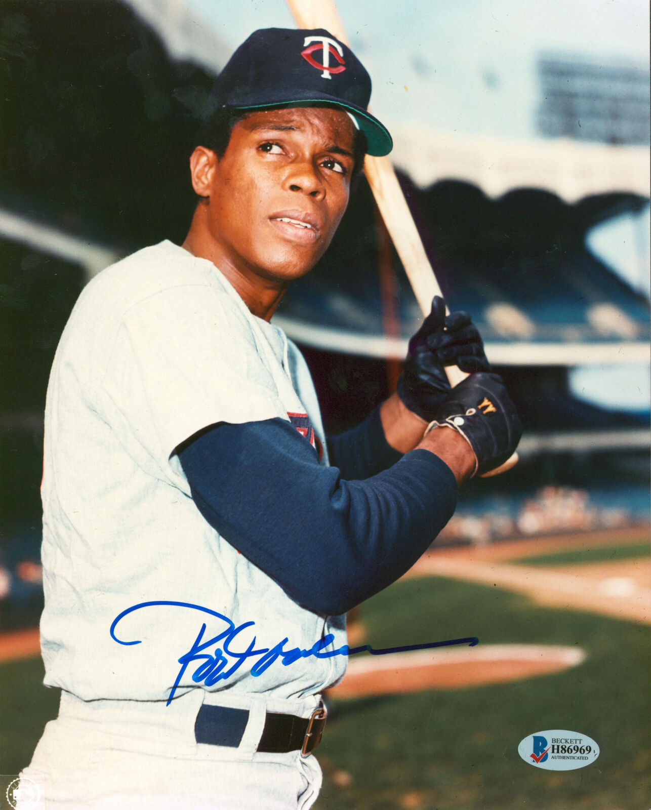 Twins Rod Carew Authentic Signed 8x10 Photo Poster painting Autographed BAS #H86969