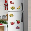 12Pcs Diamant Kunst Magnete Kühlschrank Aufkleber Set für Erwachsene Anfänger (CN562 Frucht)