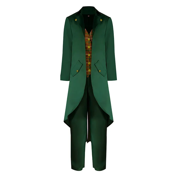 St. Patrick's Day Green Set Outfits Cosplay Costume Halloween Carnival Suit