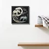 5D diy voll quadratisch bohrer diamant malerei kit elefant yin yang symbol (f1289)