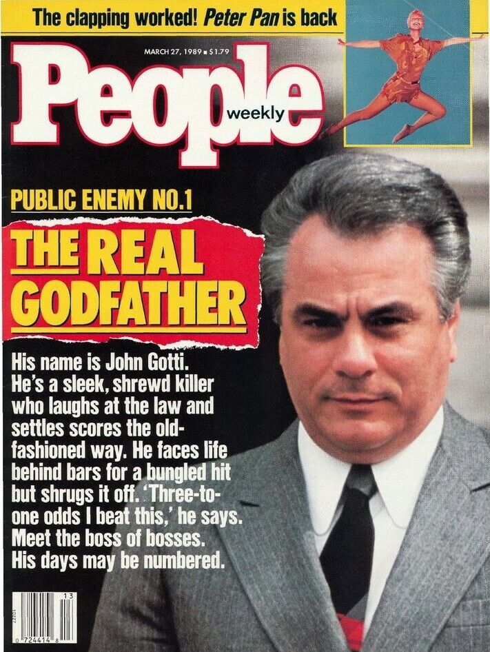 JOHN GOTTI 8X10 Photo Poster painting MAFIA ORGANIZED CRIME MOBSTER MOB PICTURE ENEMY #1