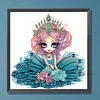 Diamond Painting-DIY Crystal Rhinestone Peacock Girl
