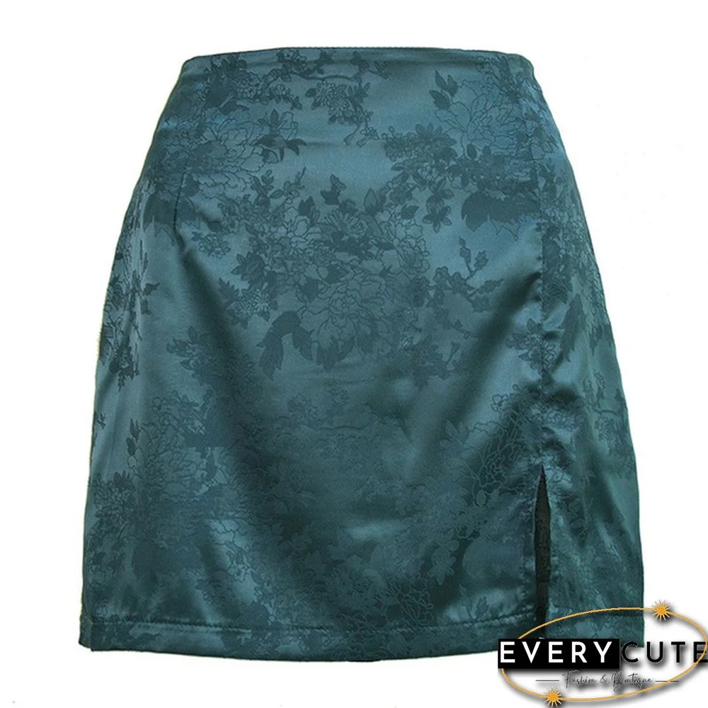 Summer Women Skirt High Waist Zip Skirt Women Party Skirt Ladies Short Beach Skirts