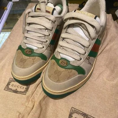 【Gucci 】Gucci Superge Butter Colour Quilted Green