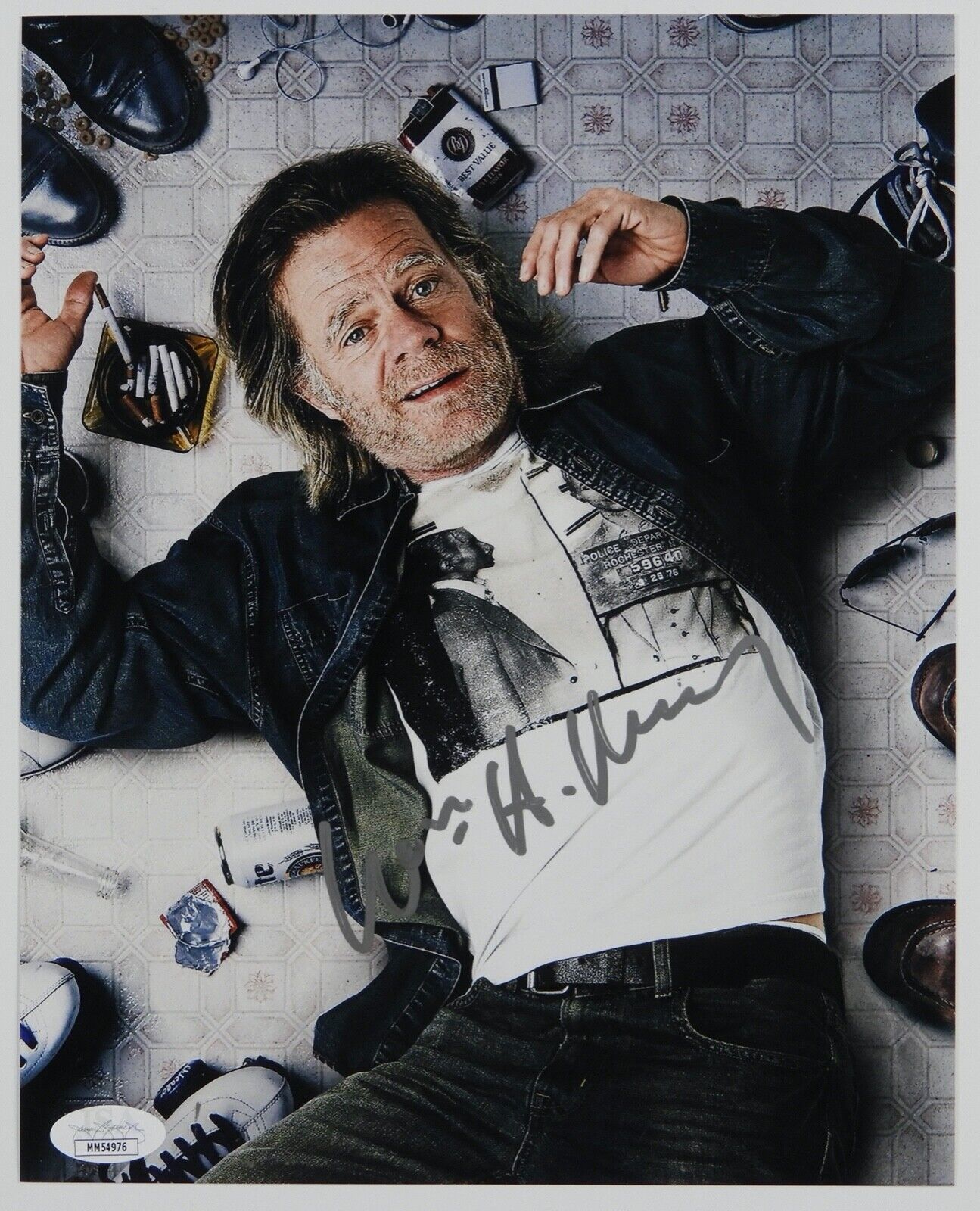 William H Macy Shameless JSA Autograph Signed Photo Poster painting JSA 8 x 10