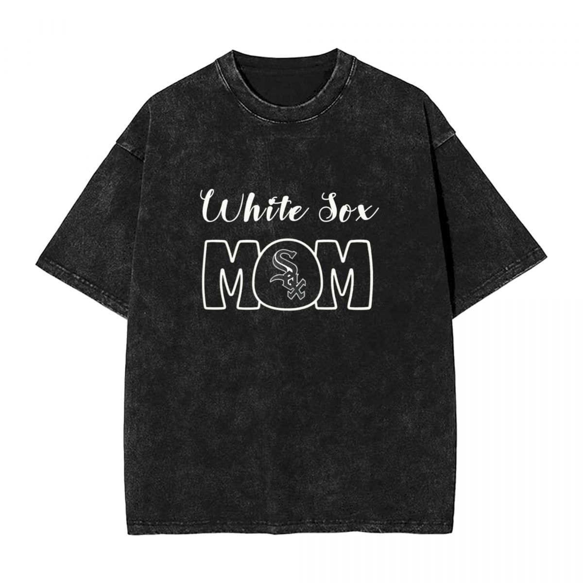 Chicago White Sox Mom Printed Vintage Men's Oversized T-Shirt