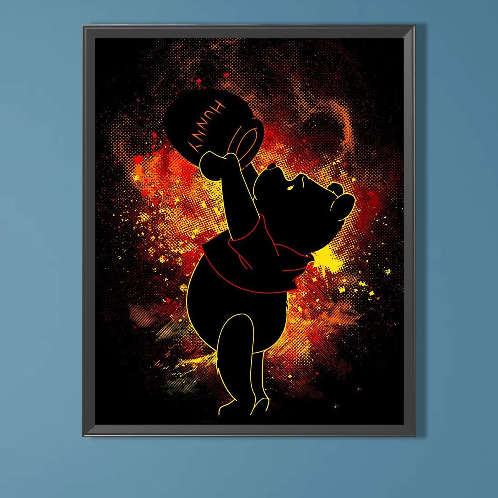 Diamond Painting - Full Round Drill - Winnie the Pooh(Canvas|40*50cm)