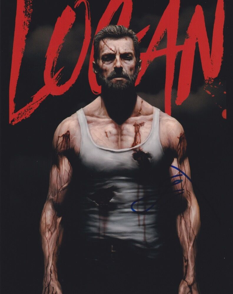 Hugh Jackman (Logan) signed authentic 8x10 Photo Poster painting COA In-person!