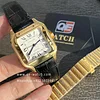 Cartier Santos Medium Yellow Gold with White Dial (35mm) Super clone