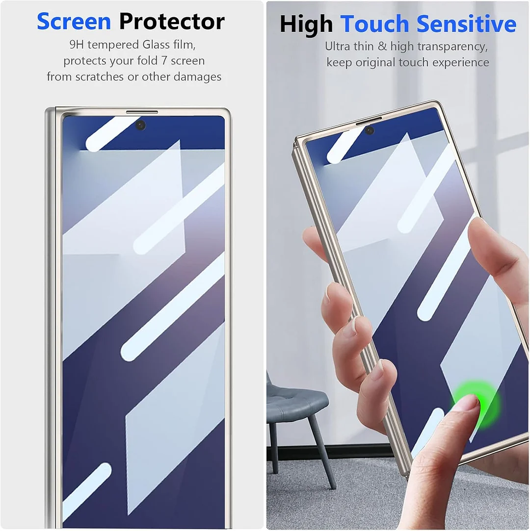 Compatible with Samsung ZFold7/6 mobile phone case 5/4 external 360 rotating bracket magnetic wireless charging ultra-thin protective cover