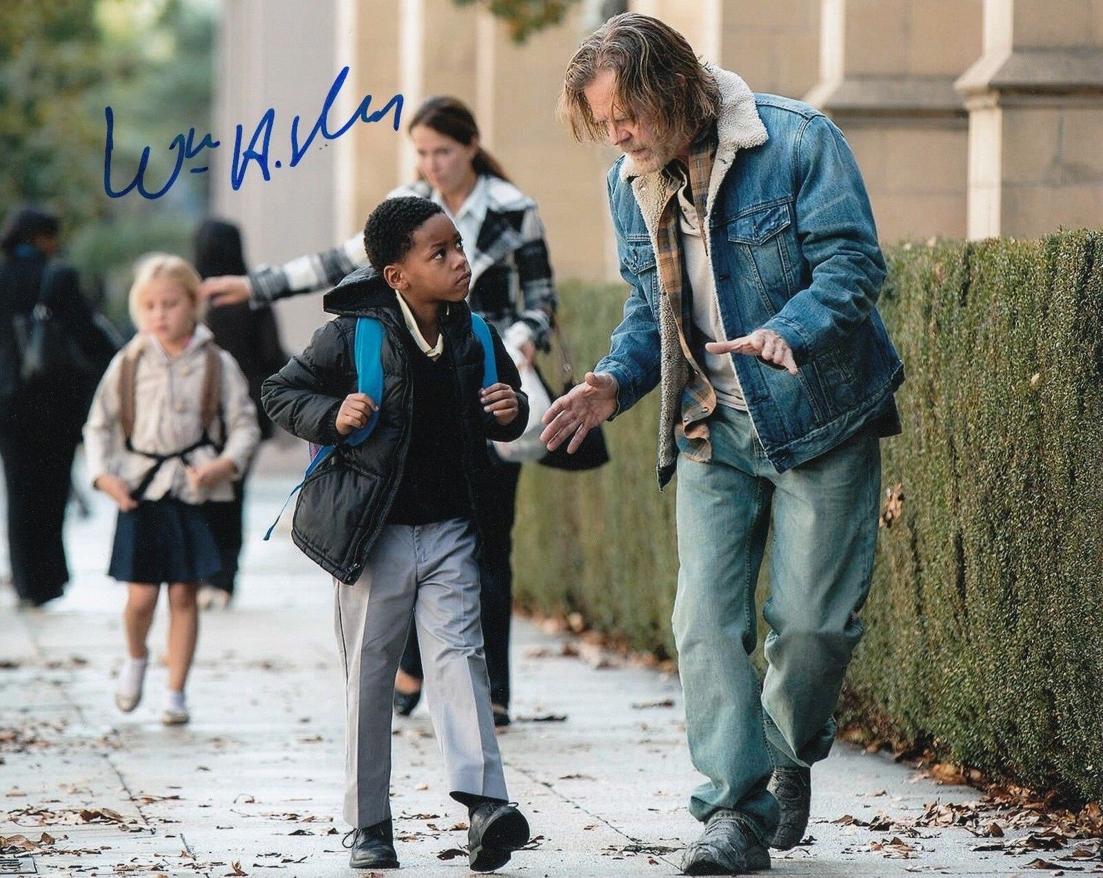 WILLIAM H MACY signed *SHAMELESS* 8X10 Photo Poster painting FRANK GALAGHER (PROOF) W/COA #WM2