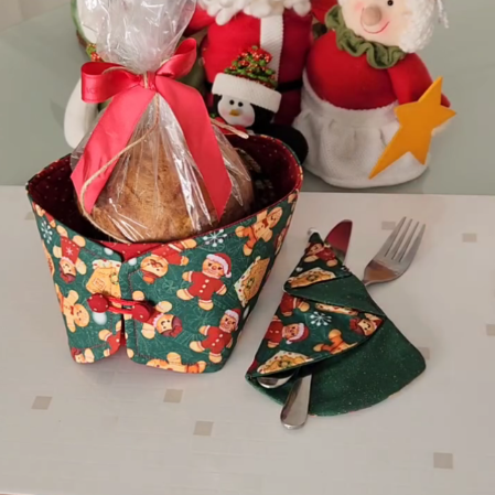 Ginger Bread Friend Versatile Basket Template + Instructions