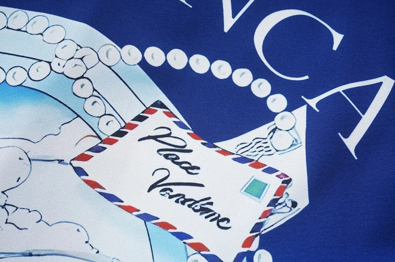 Casablanca 2023SS New Product Silk Short Sleeve Shirt