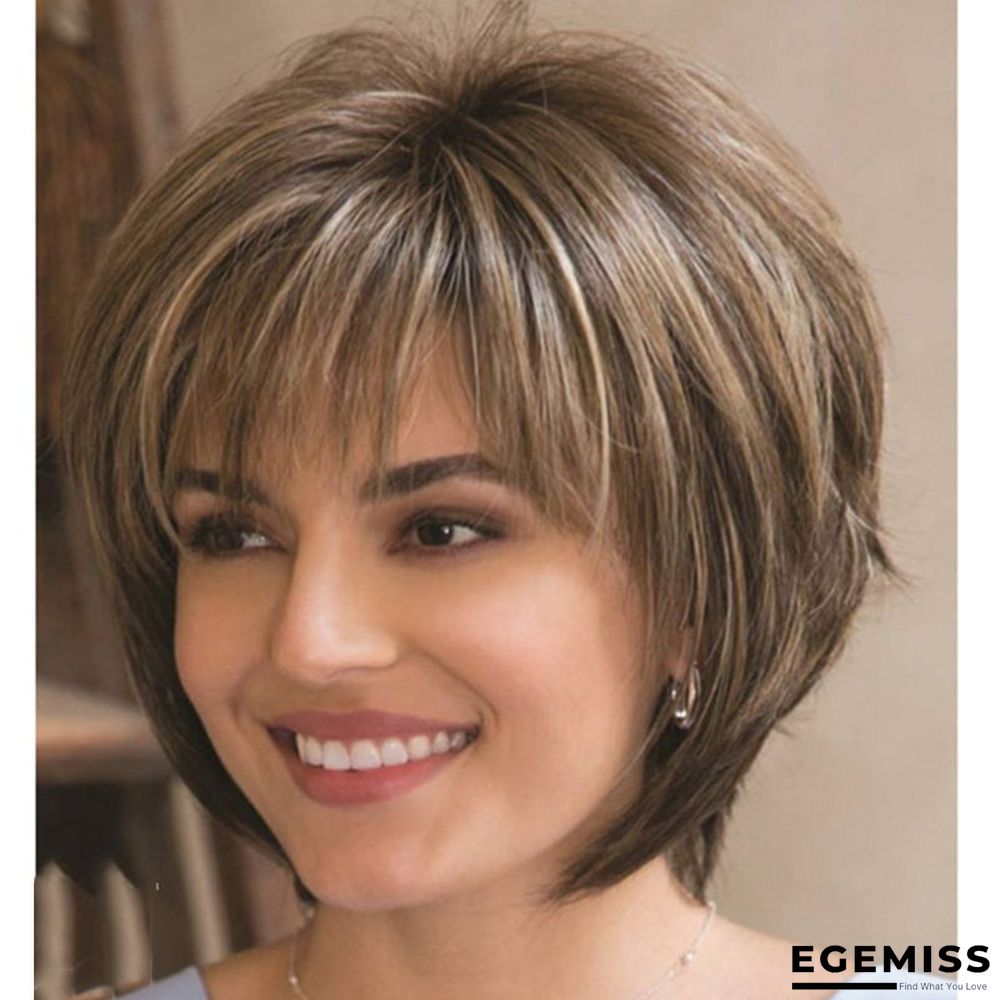 Best-selling Fashion Ladies Wig Short Curly Hair | EGEMISS