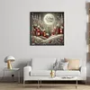 Christmas Scenery-14CT Stamped Cross Stitch 40*40cm/15.75*15.75in tapestrymarket