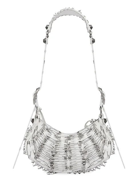  Balenciaga Le Cagole XS Shoulder Bag With Safety Pins 3.8 out of 5 Customer Rating