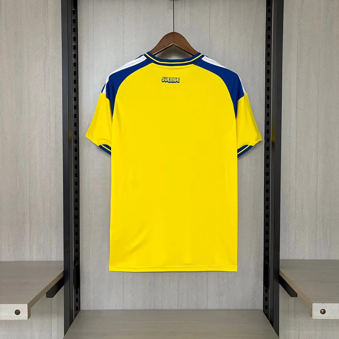 2026 Sweden Home Football Shirt Thai Quality