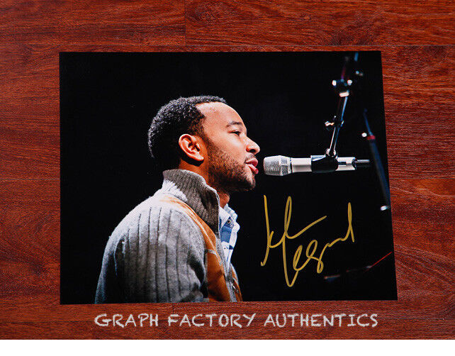 GFA Grammy Musician * JOHN LEGEND * Signed 11x14 Photo Poster painting Poster AD2 COA