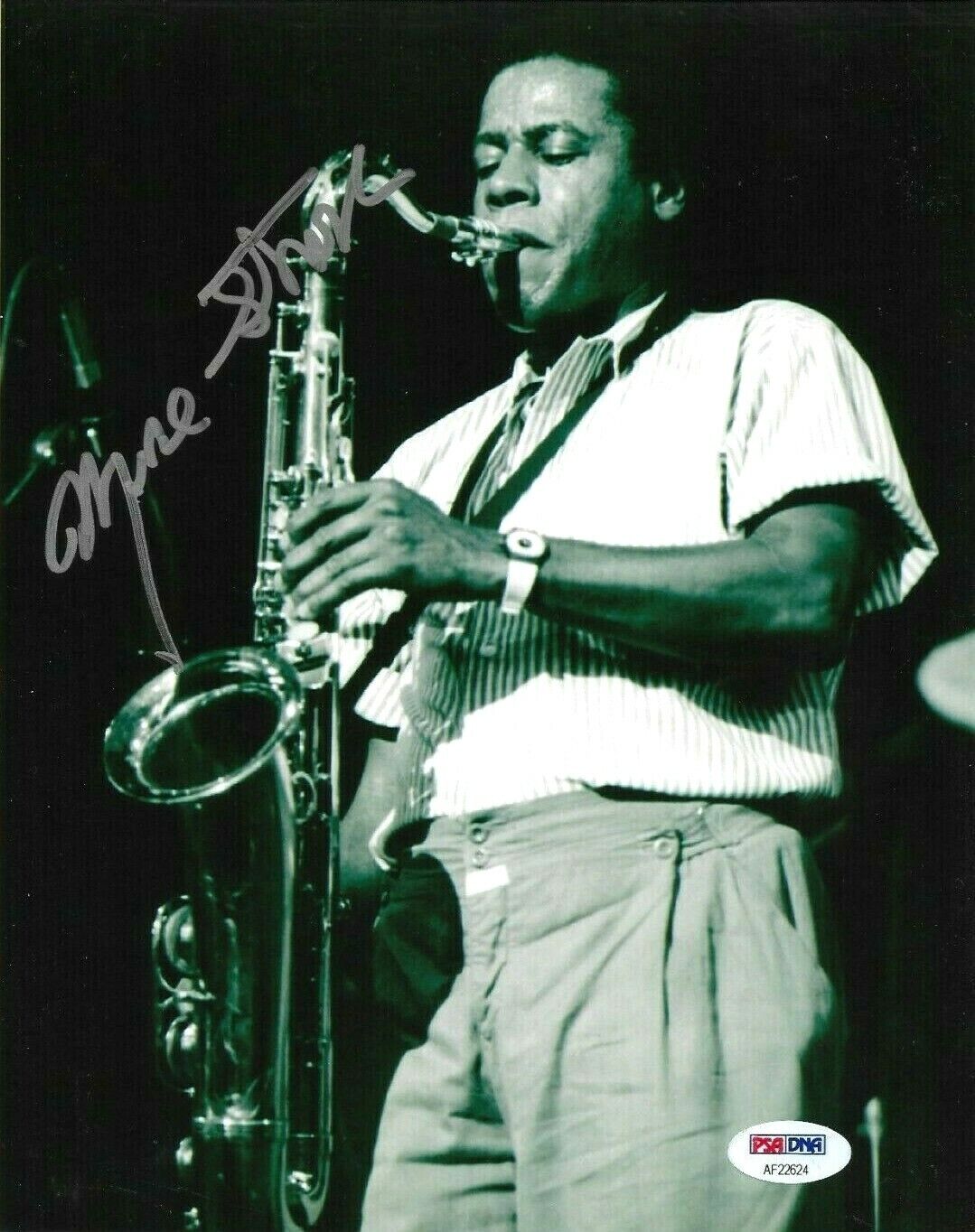 WAYNE SHORTER HAND SIGNED AUTOGRAPHED 8X10 JAZZ Photo Poster painting WITH PSA DNA COA RARE