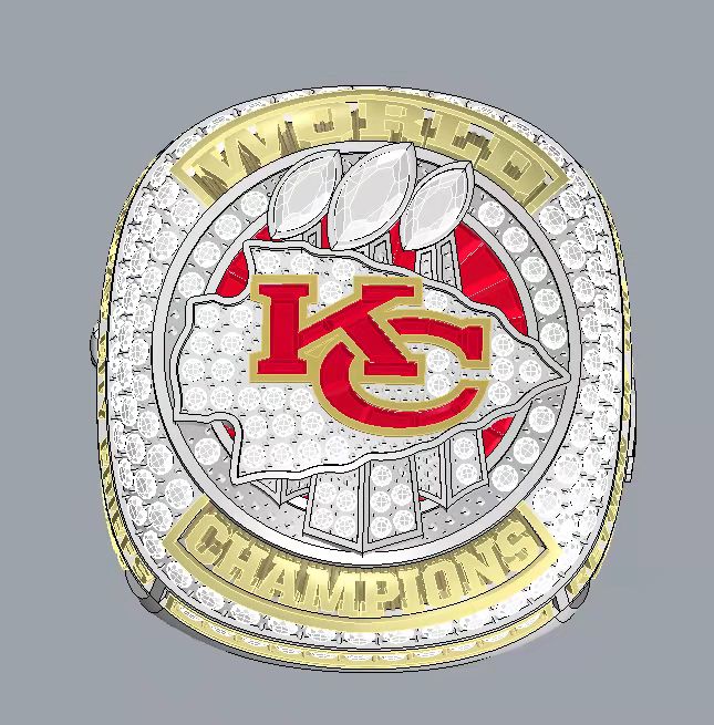 2023 Kansas City Chiefs Super Bowl Ring - Standard Edition