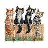 (US Only)Funny Kitten DIY Diamond Painting Art Hooks Diamond Art Painting Hook Kit