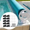 Swimming Blanket Strap Solar Cover Attachment Kit Reel Strap for Swimming Pool