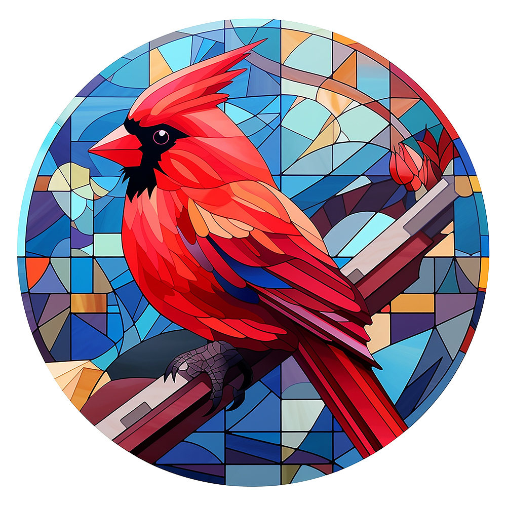 Cardinal - Full Round - Diamond Painting(30*30cm)