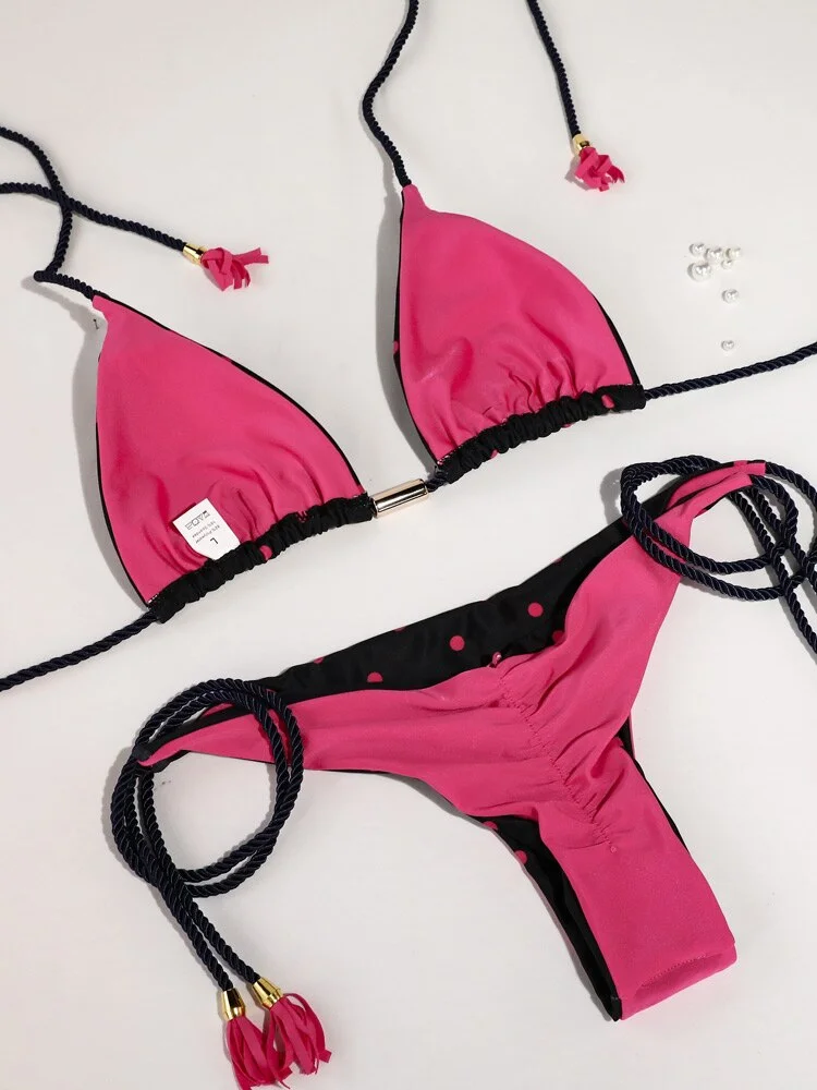 Blue Color Bikinis Sexy Bikini Set 2022 Swimsuit Women Hollow out Swimwear Adjustable String Biquini Push Up Female Beachwear