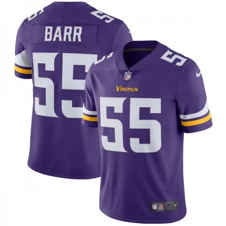 Men's Minnesota Vikings #55 Anthony Barr  Purple Vapor Untouchable Limited Stitched NFL Jersey