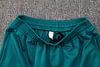 Joyfball 2024/2025 Portugal Half-Pull Training Suit Royal Green Football Shirt