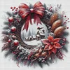 Wreath-14CT Counted Cross Stitch Kit(40x40cm)