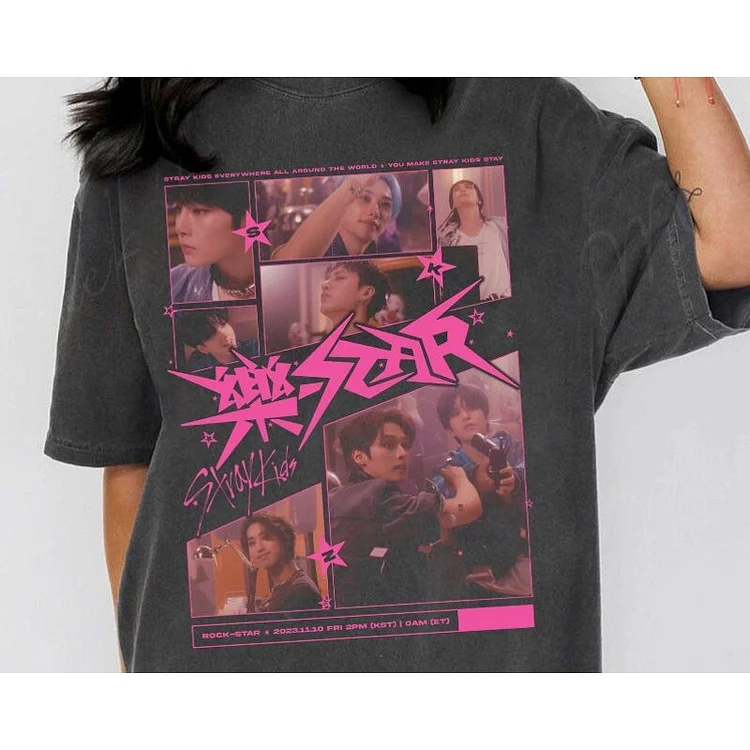 Stray Kids Rock Star Album Shirt - teejeep
