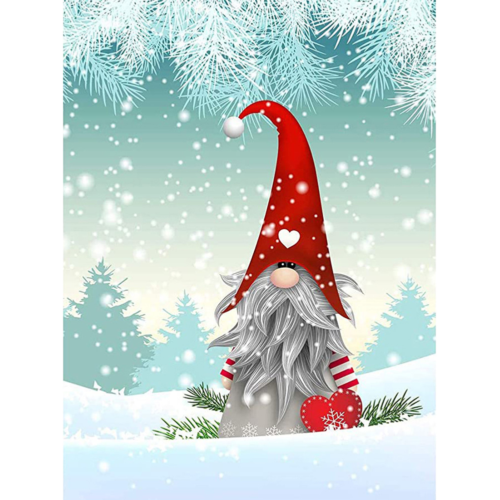 

30*40CM - Square Drill Diamond Painting - Cartoon Gnome, 501 Original