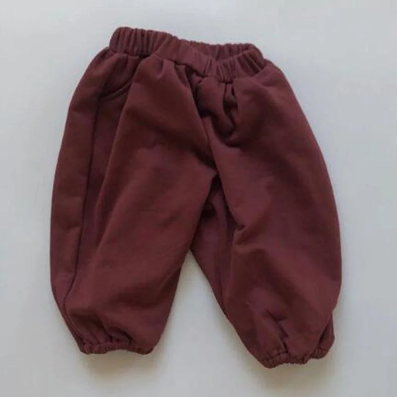 Spring Autumn Kids Baby Boys Girls Loose Pants Children's Clothing Joint Turnip Pants Casual Pant Baby Boys Girls Children Pants
