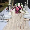 Plain Colors Cotton Event Resturant Napkins Table Runners Covers