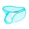 Men's Briefs Ultra-thin Transparent Bulge Pouch Underwear Sexy Low Rise Breathable Panties