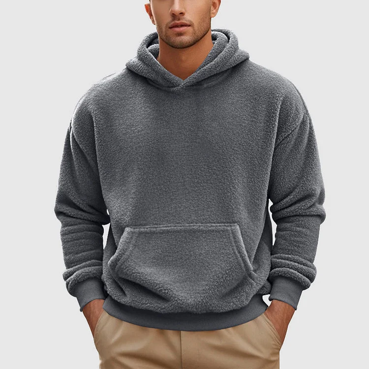 Roberto Russo Fleece Hooded Pullover QueenFunky