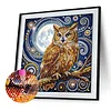 Diamond Painting-DIY Crystal Rhinestone Owl