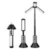 3000mAh Telescopic Camping Light Rechargable Flashlight for Camping Hiking