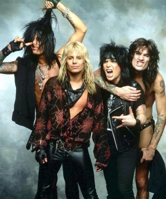 MOTLEY CRUE Vintage Vince - Mick - Nikki - Tommy Lee 8 x 10 Glossy Photo Poster painting