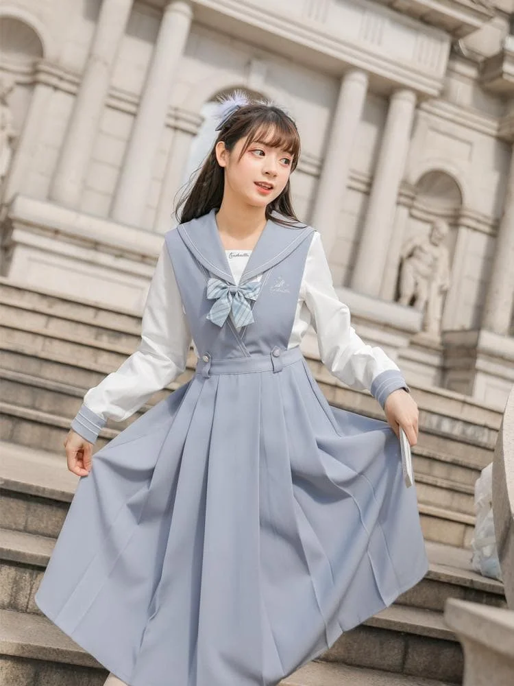 Cute Kawaii Morning Mist Jk Uniform Skirts SS1354