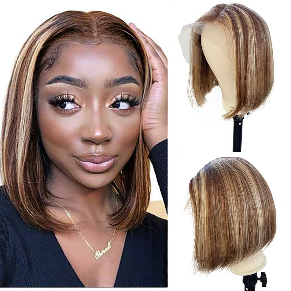 Jewtribute Hair®|Blonde  Lace Front Bob Wigs 