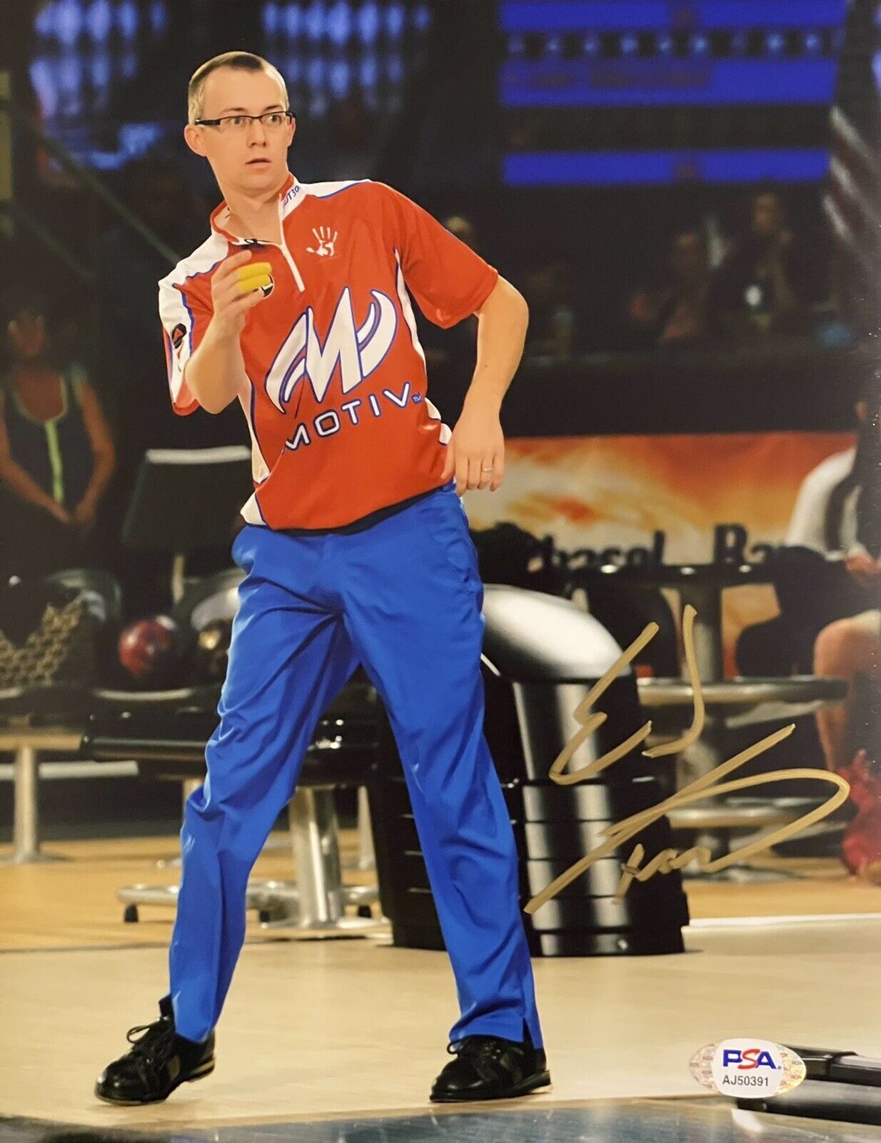 EJ Tackett Signed Autographed 8x10 Photo Poster painting PBA Championship PSA/DNA