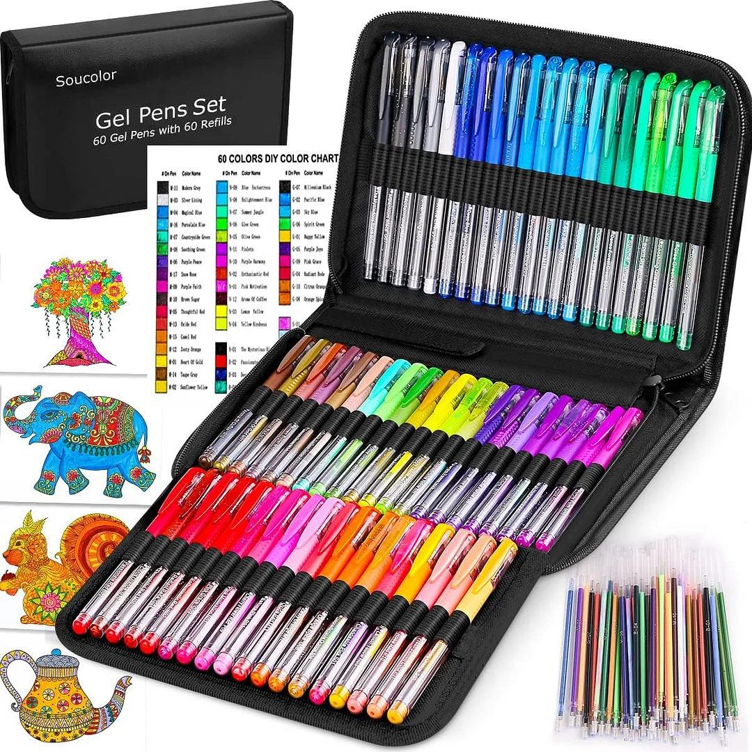 Dual Brush Markers for Adult Coloring Books 24 Colored Journal Planner Pens  Fine Point Marker for Art School Office Supplies Bullet Journaling Note  Taking Drawing