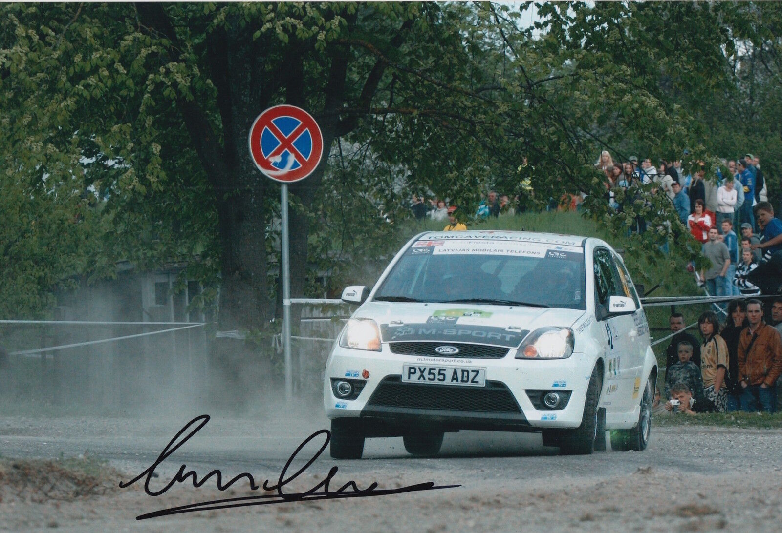 Tom Cave Hand Signed 12x8 Photo Poster painting Ford Rally 3.