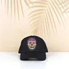 DIY diamond painting baseball cap | skull