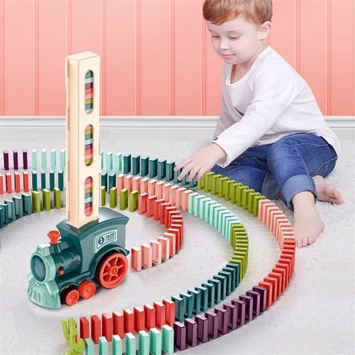 Sawonly Automatic domino train
